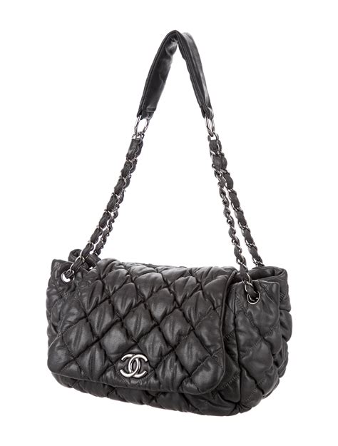 chanel bubble quilt flap bag|chanel flap bag vs double.